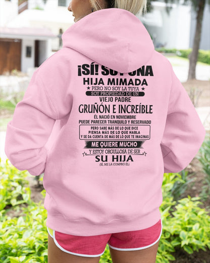 Noviembre Padre Increíble - Regalo especial para hija - TBN - T11 (SKU04-109-11)