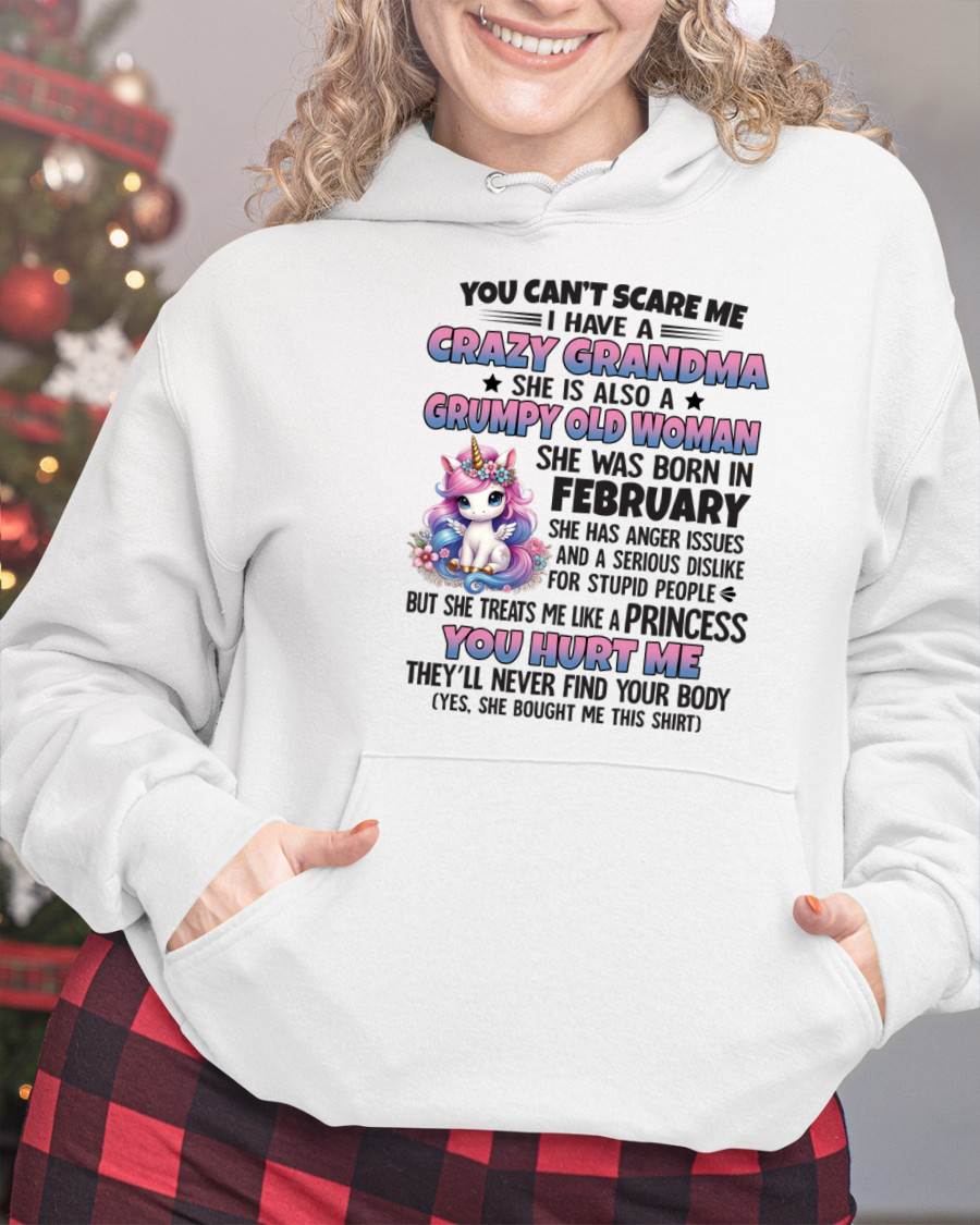 FEBRUARY - YOU CAN'T SCARE ME - GIFT FROM GRANDMA - ntnt02 (SKU09-106-02)
