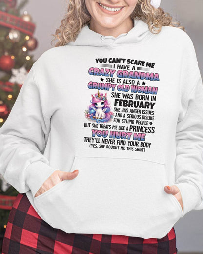 FEBRUARY - YOU CAN'T SCARE ME - GIFT FROM GRANDMA - ntnt02 (SKU09-106-02)
