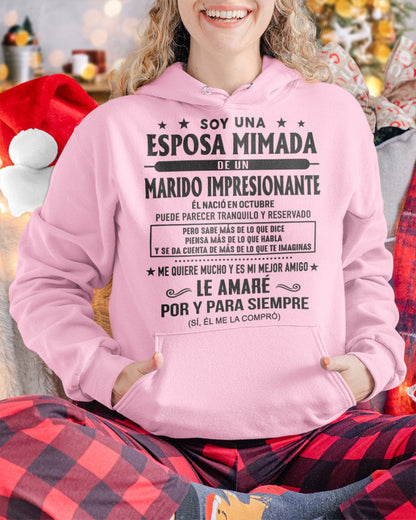 Octubre Marido Impresionante - Regalo especial para Esposa - T10 (Sku.Tbn16)
