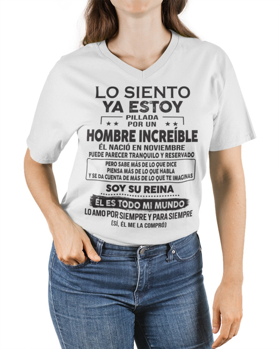 Noviembre Hombre Increíble - Regalo especial para tu novia, esposa - T11 (SKU09-06-11)
