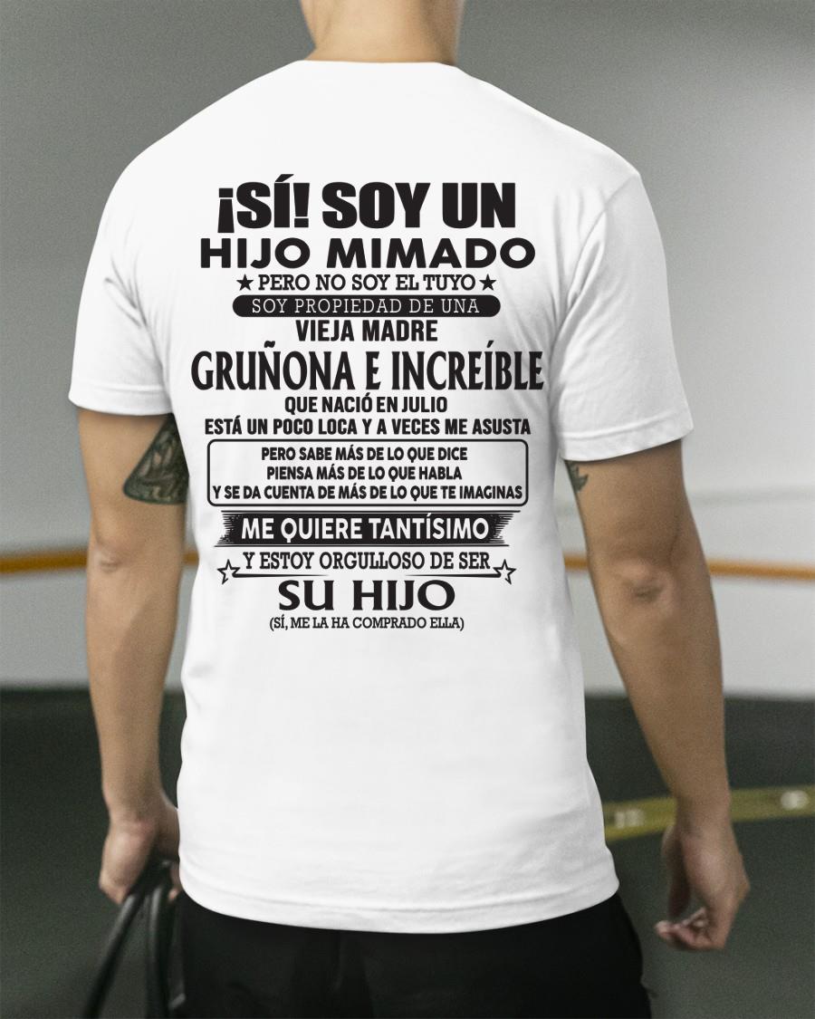 Julio - Madre increíble de julio – Regalo especial para hijo – T07 (SKU05-85)