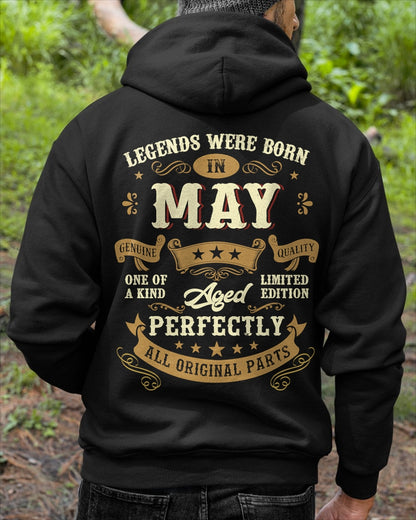 LEGENDS WERE BORN IN MAY - FROM BOY - NTNT05 - (SKU2604-126-05)