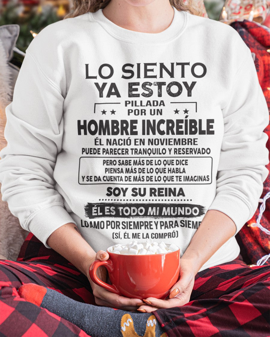 Noviembre Hombre Increíble - Regalo especial para tu novia, esposa - T11 (SKU09-06-11)