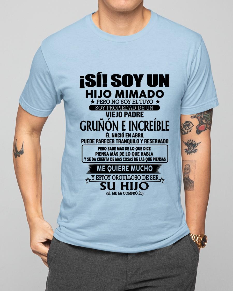 (Abril) Padre Increíble - Regalo especial para hijo - T04 (Sku.tbn07-04)