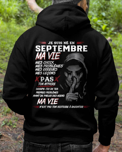 MA VIE – T-shirt pour homme – ntnt09 (SKU12-269-09)