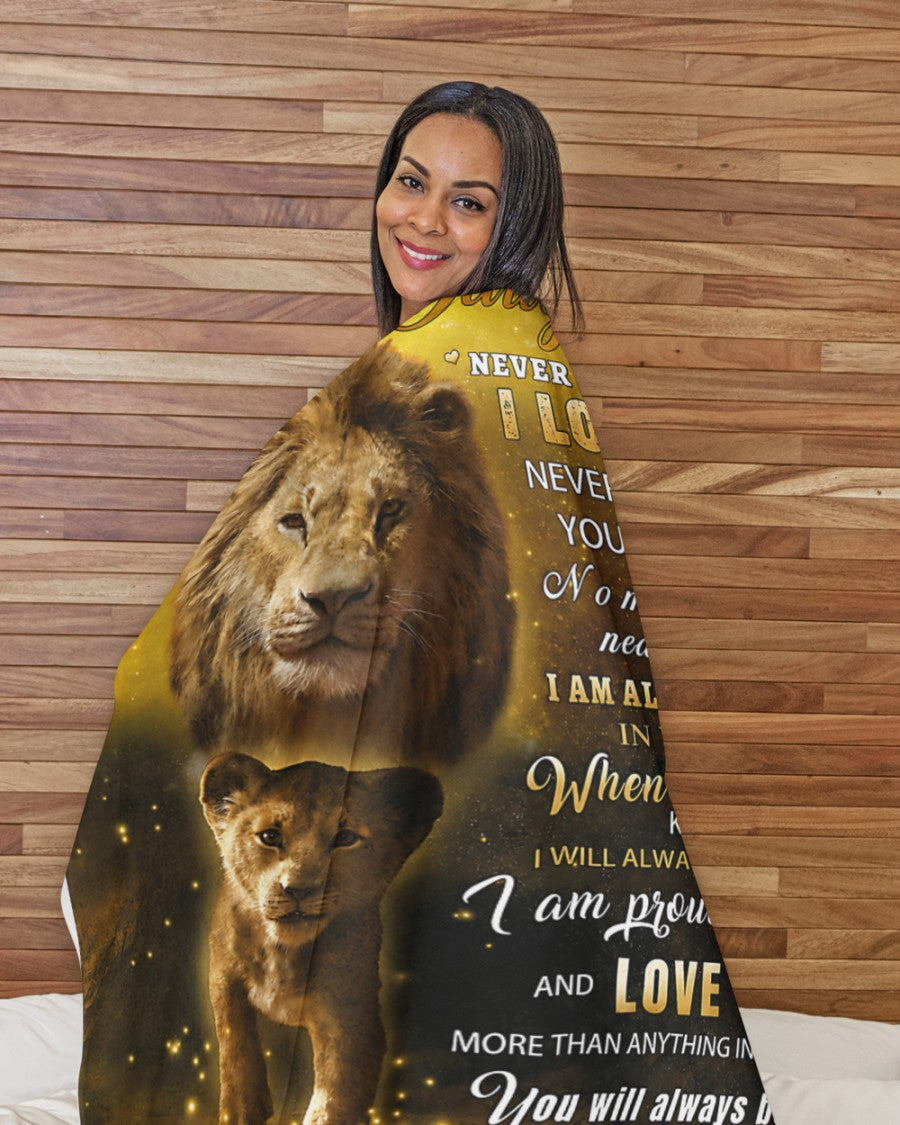 Special Gift For Your Daughter From Dad - Blanket - (SKU2608-241)