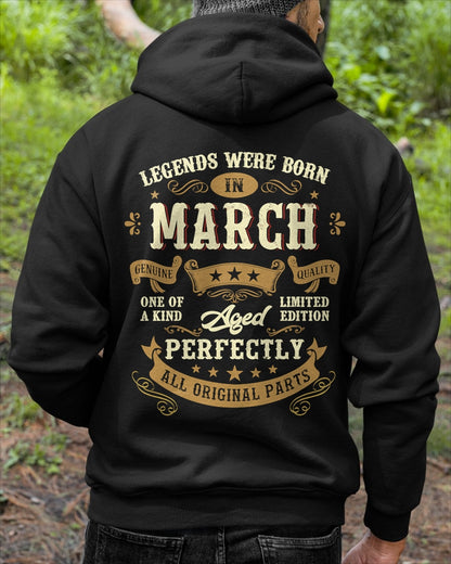 LEGENDS WERE BORN IN MARCH - FROM BOY - NTNT03 - (SKU2604-126-03)