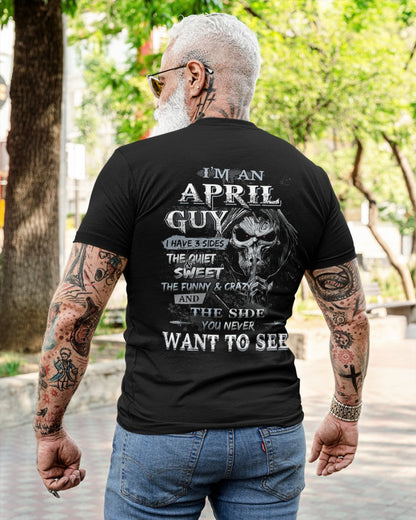 APRIL - I HAVE 3 SIDES - T-SHIRT FOR MAN - ntnt04 (SKU07-60-04)