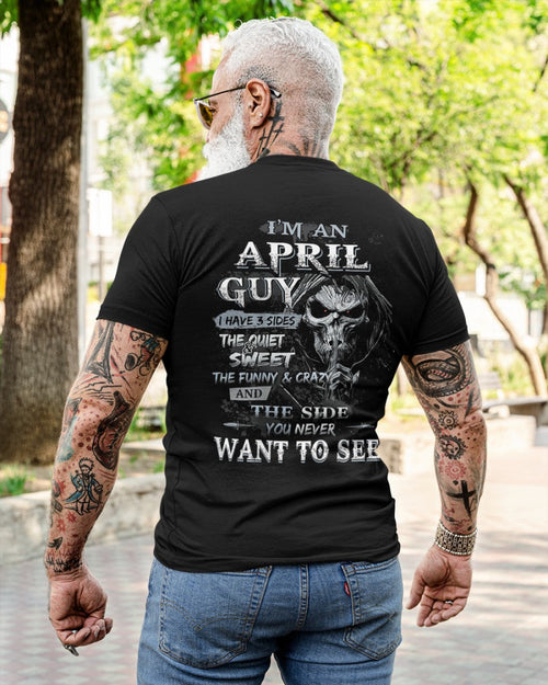 APRIL - I HAVE 3 SIDES - T-SHIRT FOR MAN - ntnt04 (SKU07-60-04)
