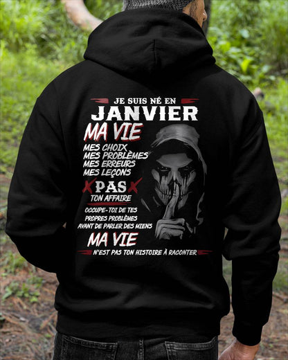 MA VIE – T-shirt pour homme – ntnt01 (SKU12-269-01)