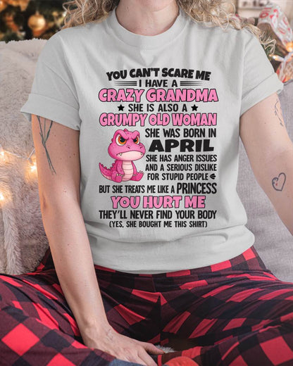 You Can’t Scare Me - Gift For Grandson And Granddaughter From Grandma - ntnt04 (SKU09-130-04)