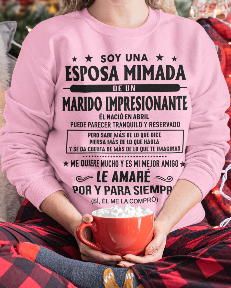 Abril Marido Impresionante - Regalo especial para Esposa - T04 (Sku.Tbn16)
