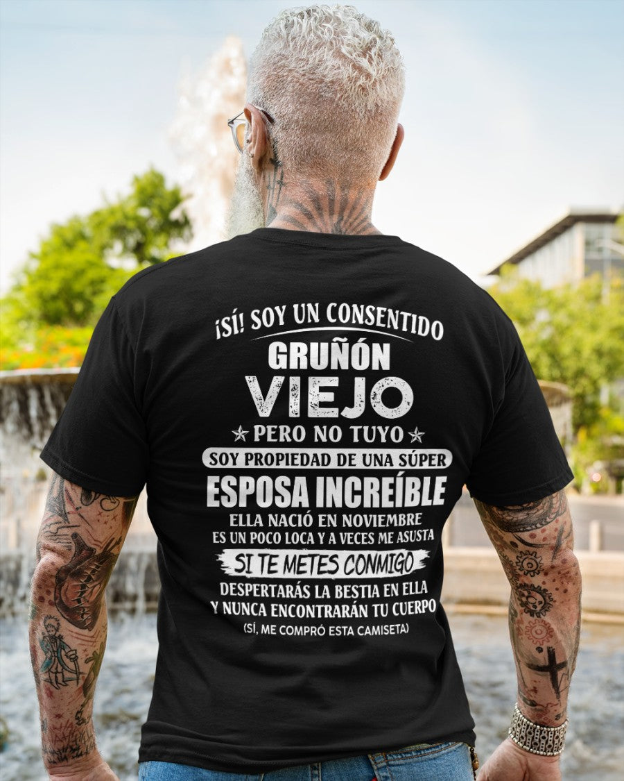 Esposa Increíble Noviembre - Regalo especial para tu marido - T11 (SKU07-68-11)