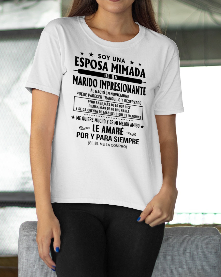 Noviembre Marido Impresionante - Regalo especial para Esposa - T11 (Sku.Tbn16)