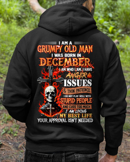 I AM A GRUMPY OLD MAN BORN IN DECEMBER - FROM BOY - NTNT12 - (SKU12-319-12)