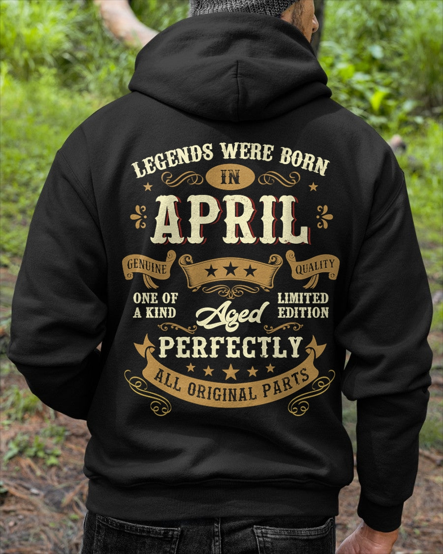 LEGENDS WERE BORN IN APRIL - FROM BOY - NTNT04 - (SKU2604-126-04)