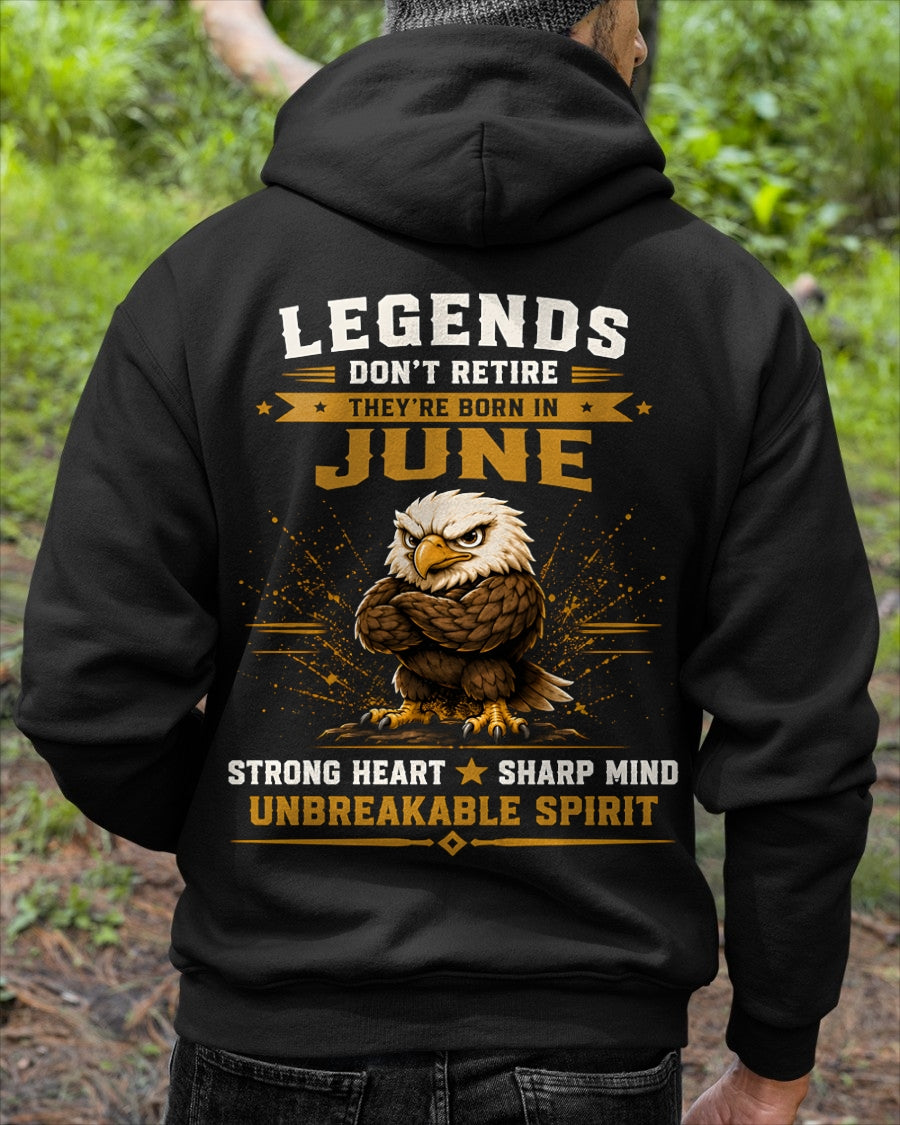 June Legends Don't Retire Bald Eagle Shirt - From Boy - NTNT06 - ( SKU2608-382-06 )