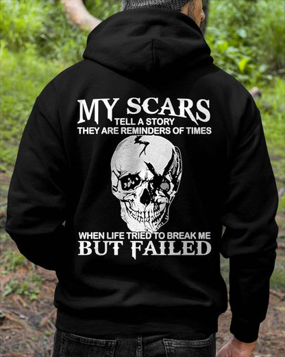 My Scars Tell A Story – T-Shirt For Man – ntnt00 (SKU10-27-00)
