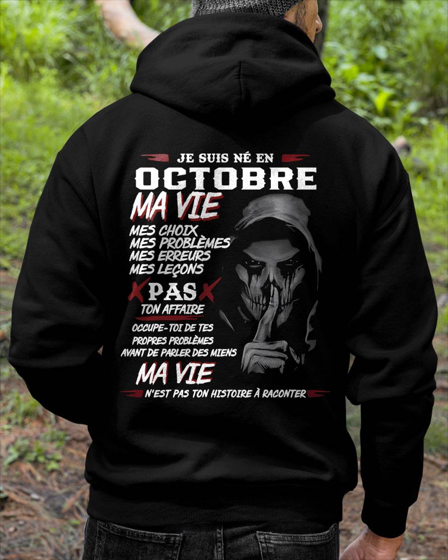 MA VIE – T-shirt pour homme – ntnt10 (SKU12-269-10)