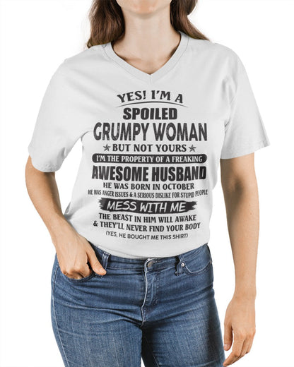 Perfect gift for wife from awesome husband october – ntnt10 (SKU10-21-10)