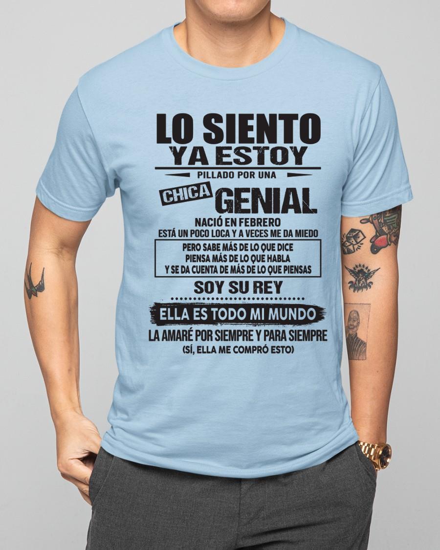 Febrero Chica Genial - Regalo especial para tu novio - T02 (SKU05-95-02)