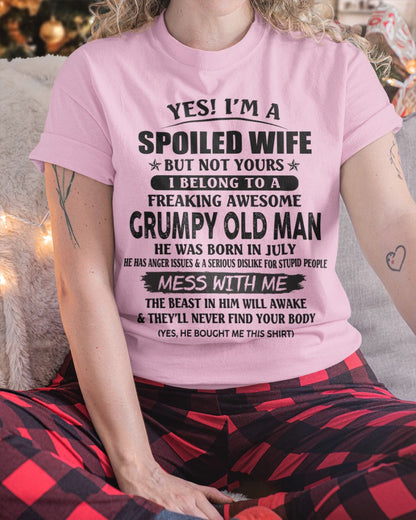 Grumpy Old Man July – Perfect gift for your wife – ntnt07 (SKU08-63-07)