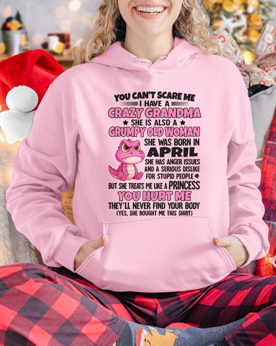 You Can’t Scare Me - Gift For Grandson And Granddaughter From Grandma - ntnt04 (SKU09-130-04)