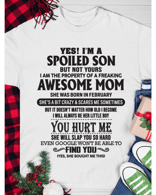 February - Gift for Son from Mom - ntnt02 ( SKU-MS01-02)
