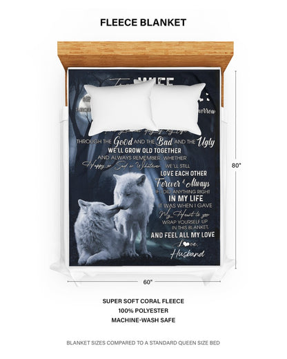 Special Gift For Your Daughter From Dad- Blanket - (SKU2608-38)