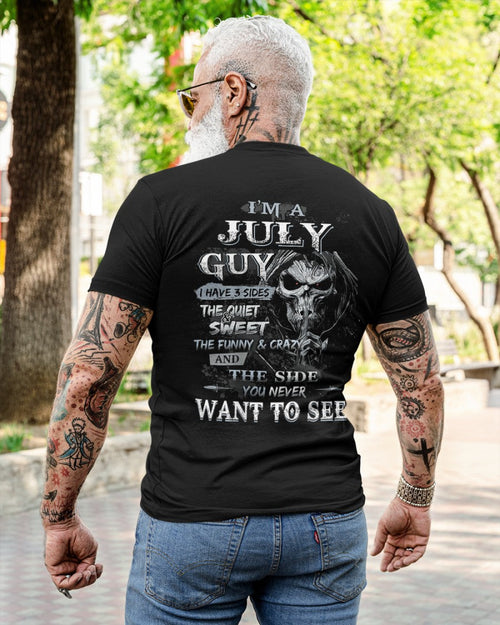 JULY - I HAVE 3 SIDES - T-SHIRT FOR MAN - ntnt07 (SKU07-60-07)