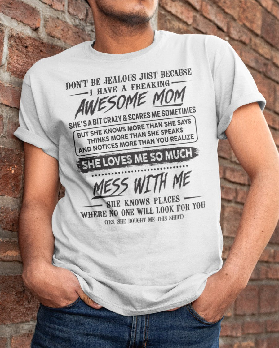 Awesome Mom - Perfect Gift For Your Son From Mom - ntnt00 (SKU TRI 03.03.03)