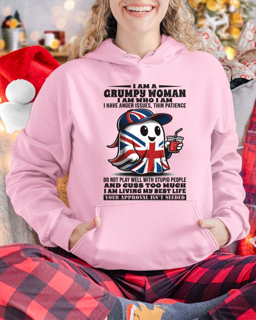 I Am A Grumpy Woman - T Shirt For Woman - ntnt (SKU09-82)