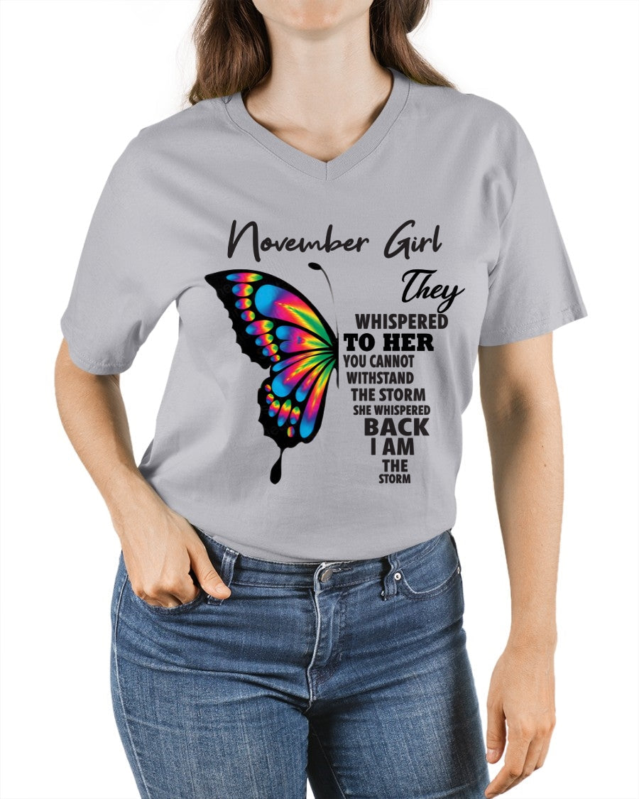 NOVEMBER GIRL, THEY WHISPERED TO HER YOU CANNOT WITHSTAND THE STORM SHE WHISPERED BACK I AM THE STORM – ntnt11 fma ( SKU26T-01297-11)