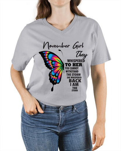 NOVEMBER GIRL, THEY WHISPERED TO HER YOU CANNOT WITHSTAND THE STORM SHE WHISPERED BACK I AM THE STORM – ntnt11 fma ( SKU26T-01297-11)