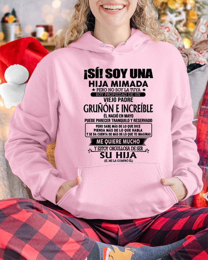 (Mayo) Padre Increíble - Regalo especial para hija - T05 (Sku.TbnA16)