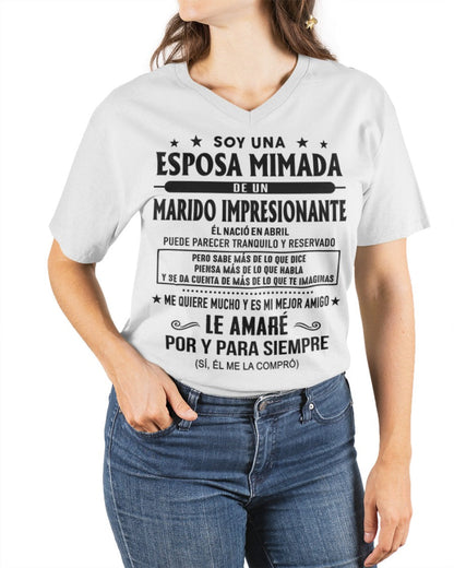 Abril Marido Impresionante - Regalo especial para Esposa - T04 (Sku.Tbn16)