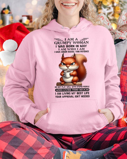 May - I Am A Grumpy Woman - T Shirt For Woman - ntnt05 (SKU09-07-05)