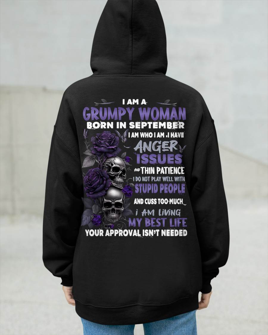 I Am A Grumpy Woman – T-Shirt For Woman – ntnt09 (SKU10-08-09)