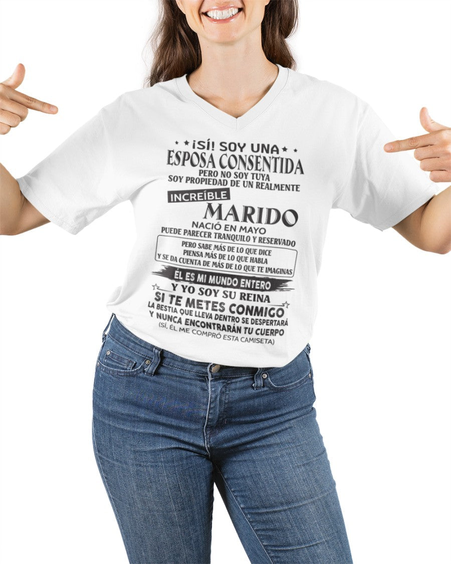 Mayo - Marido Increíble Nació En Mayo - Regalo Especial Para Esposa - T05 (SKU06-09-05)