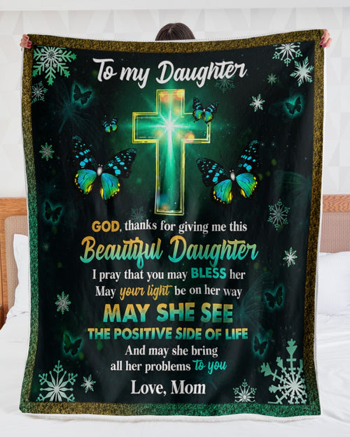 Special Gift For Your Daughter Blanket - From Mom (SKU2608-320)