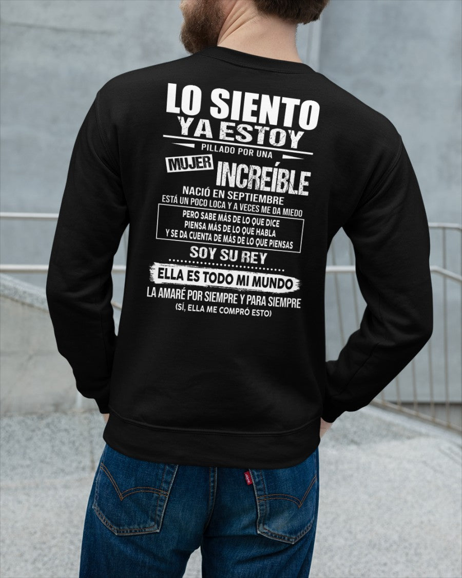 Septiembre - Chica genial nació en septiembre - Regalo especial para novio, esposo - T09 (SKU09-05-09)