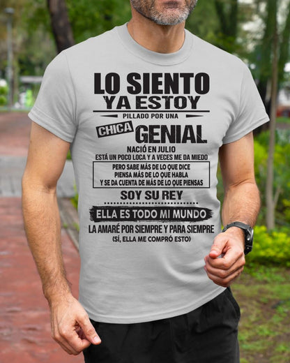 Julio Chica Genial - Regalo especial para tu novio - T07 (SKU05-95-07)