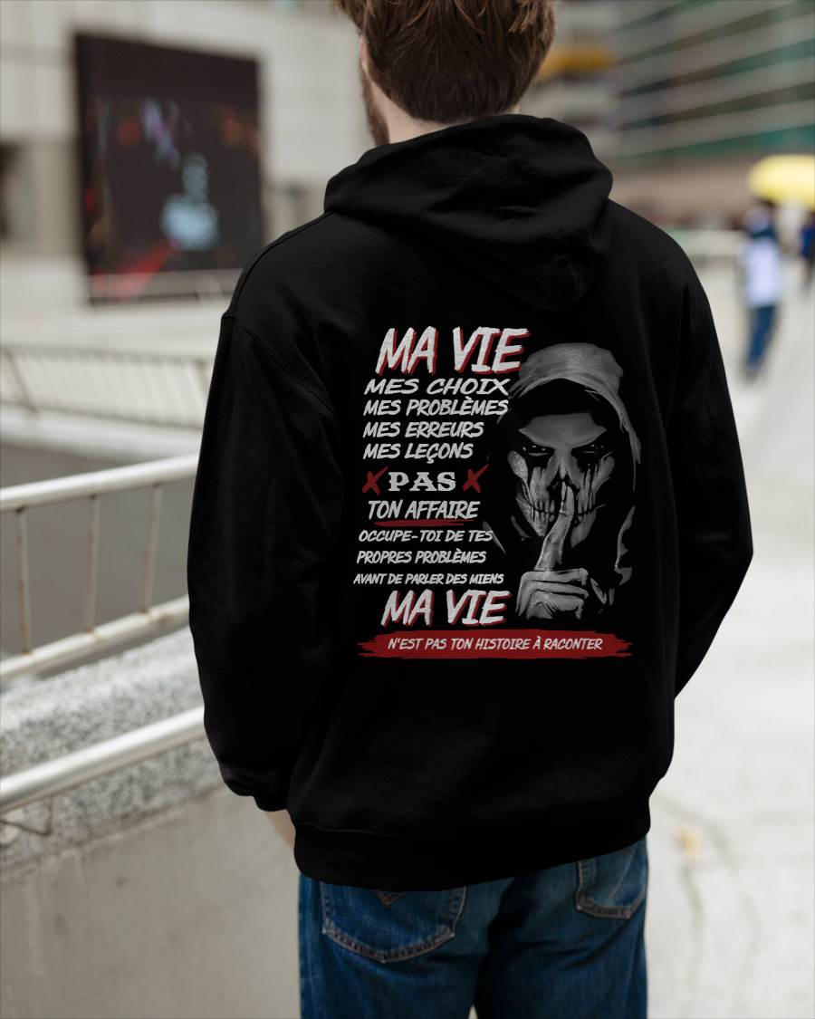 MA VIE – T-shirt pour homme – ntnt00 (SKU12-247)