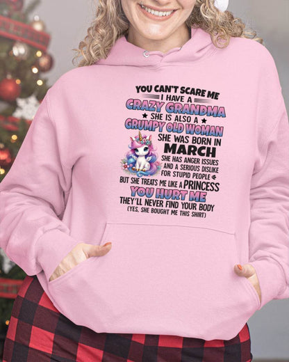 MARCH - YOU CAN'T SCARE ME - GIFT FROM GRANDMA - ntnt03 (SKU09-106-03)
