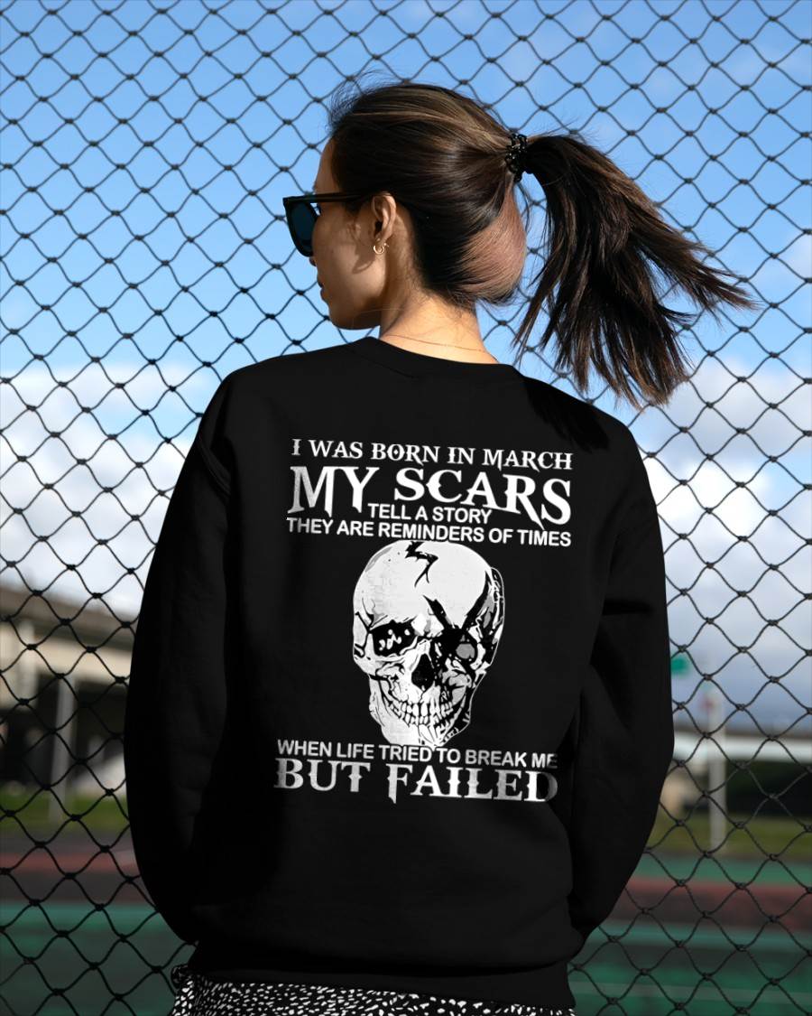 My Scars Tell A Story – T-Shirt For Woman – ntnt03 (SKU10-27-03)