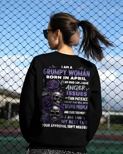 I Am A Grumpy Woman – T-Shirt For Woman – ntnt04 (SKU10-08-04)