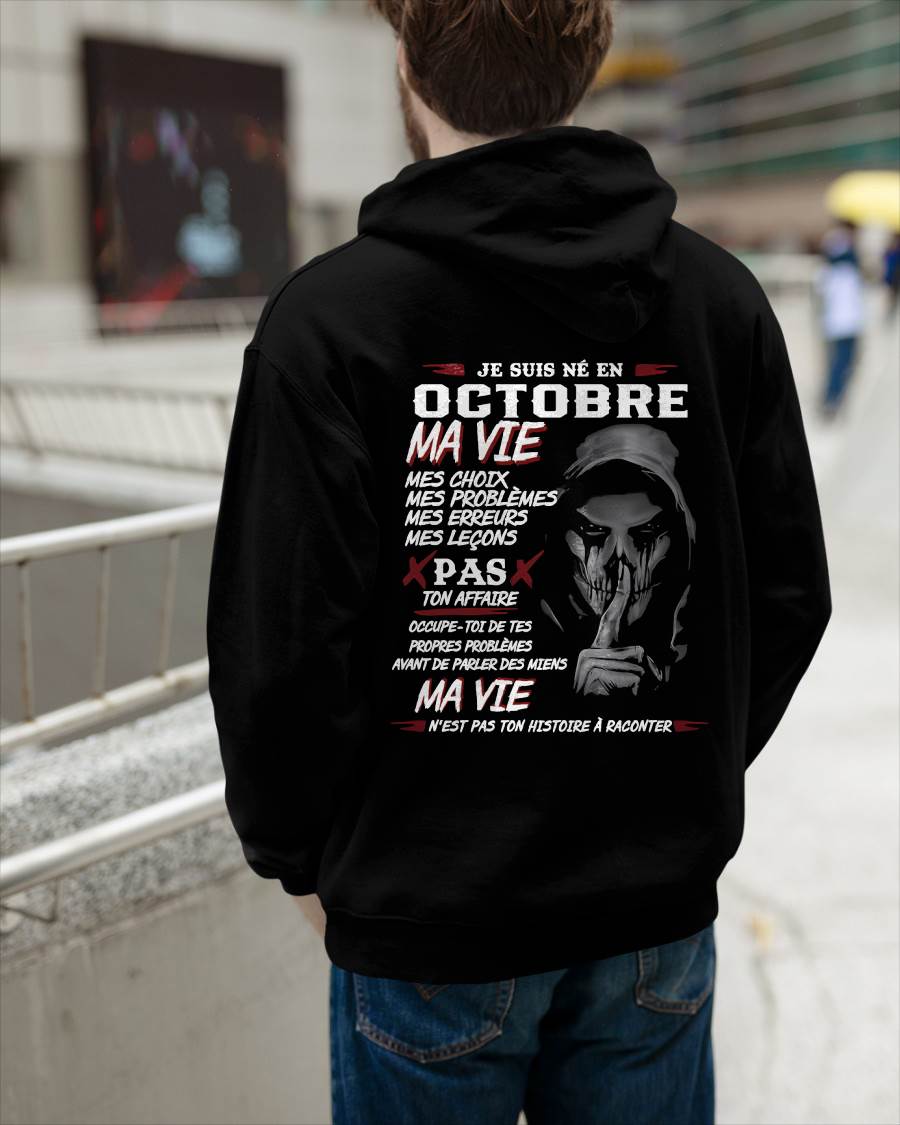 MA VIE – T-shirt pour homme – ntnt10 (SKU12-269-10)