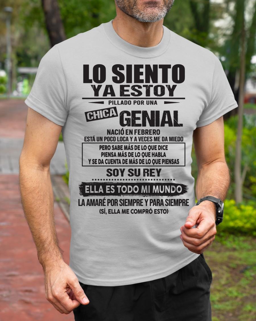 Febrero Chica Genial - Regalo especial para tu novio - T02 (SKU05-95-02)