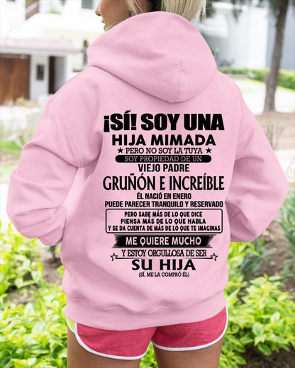 Enero Padre Increíble - Regalo especial para hija - TBN - T01 (SKU04-109-01)